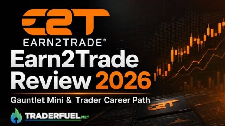 Earn2Trade Review 2026 covering Gauntlet Mini and Trader Career Path