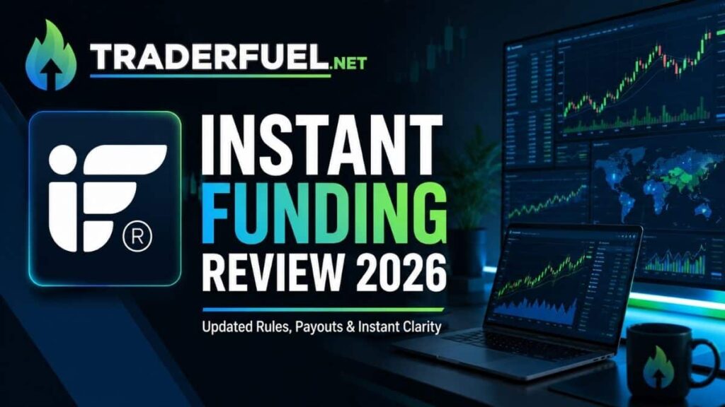 Instant Funding Review 2026 by TraderFuel with updated rules, payouts and Instant Clarity overview